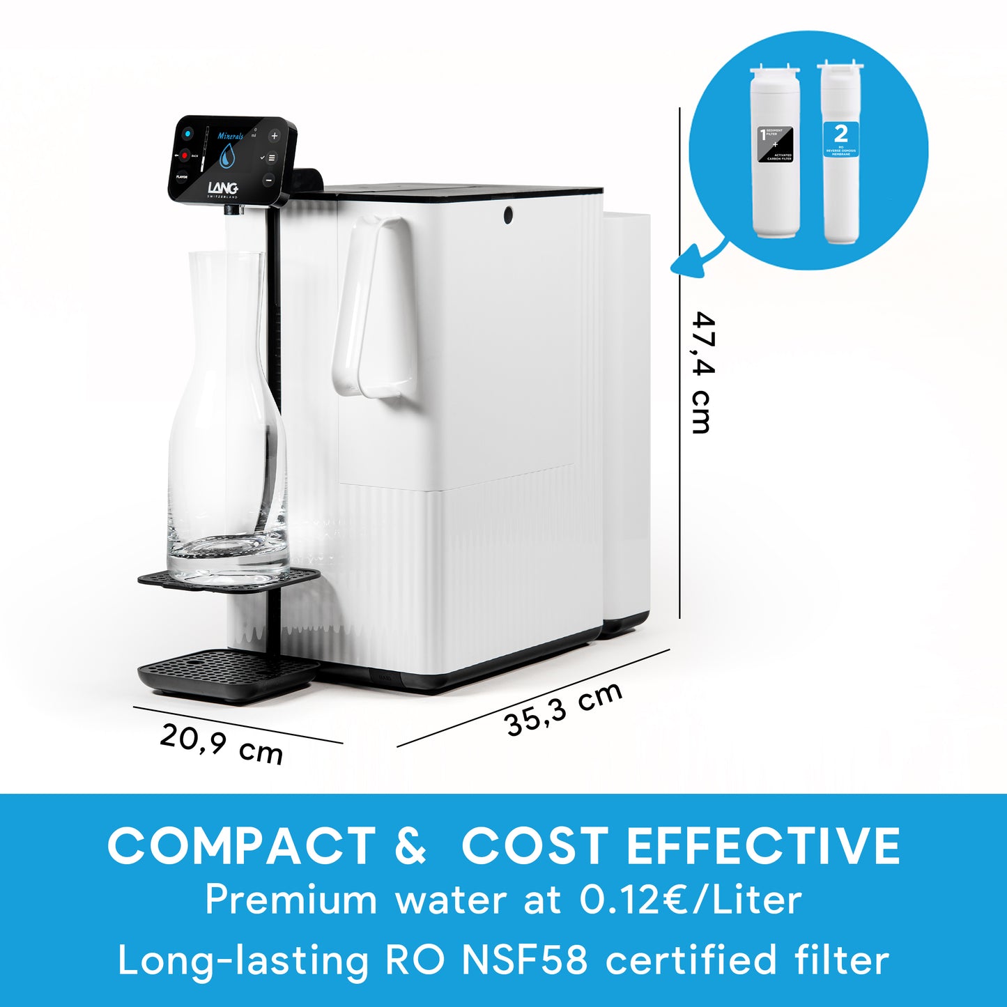 TheWell 2 Blue - Countertop Reverse Osmosis filter (UK)