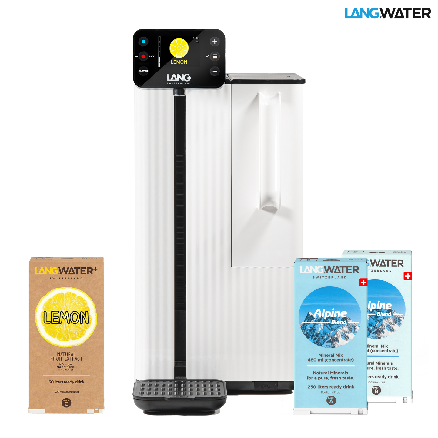 TheWell 2 Starter Kit + Lemon - Countertop Reverse Osmosis filter with Minerals (UK)