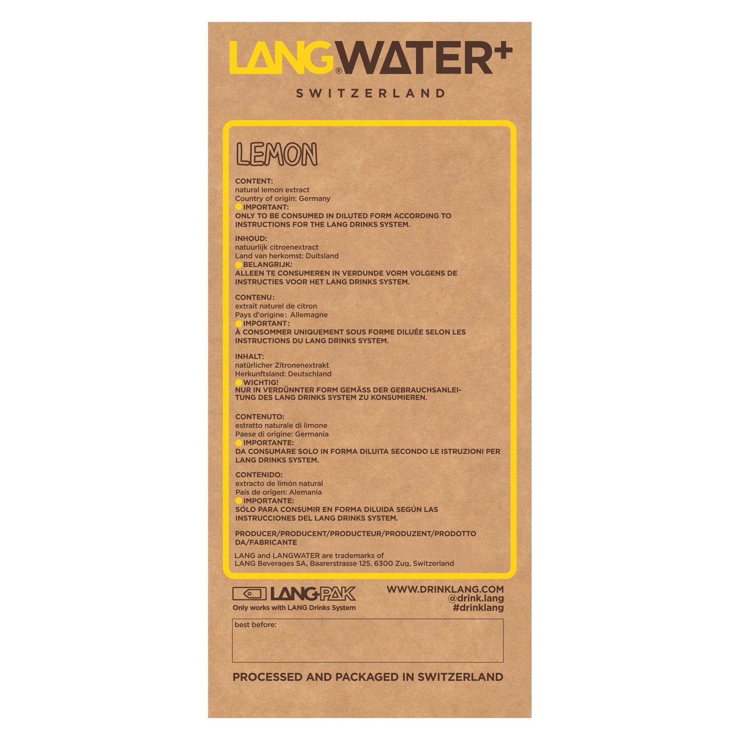 Langwater+ Lemon (UK)