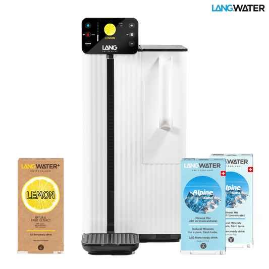 TheWell 2 Starter Kit + Lemon - Countertop Reverse Osmosis filter with Minerals (UK)
