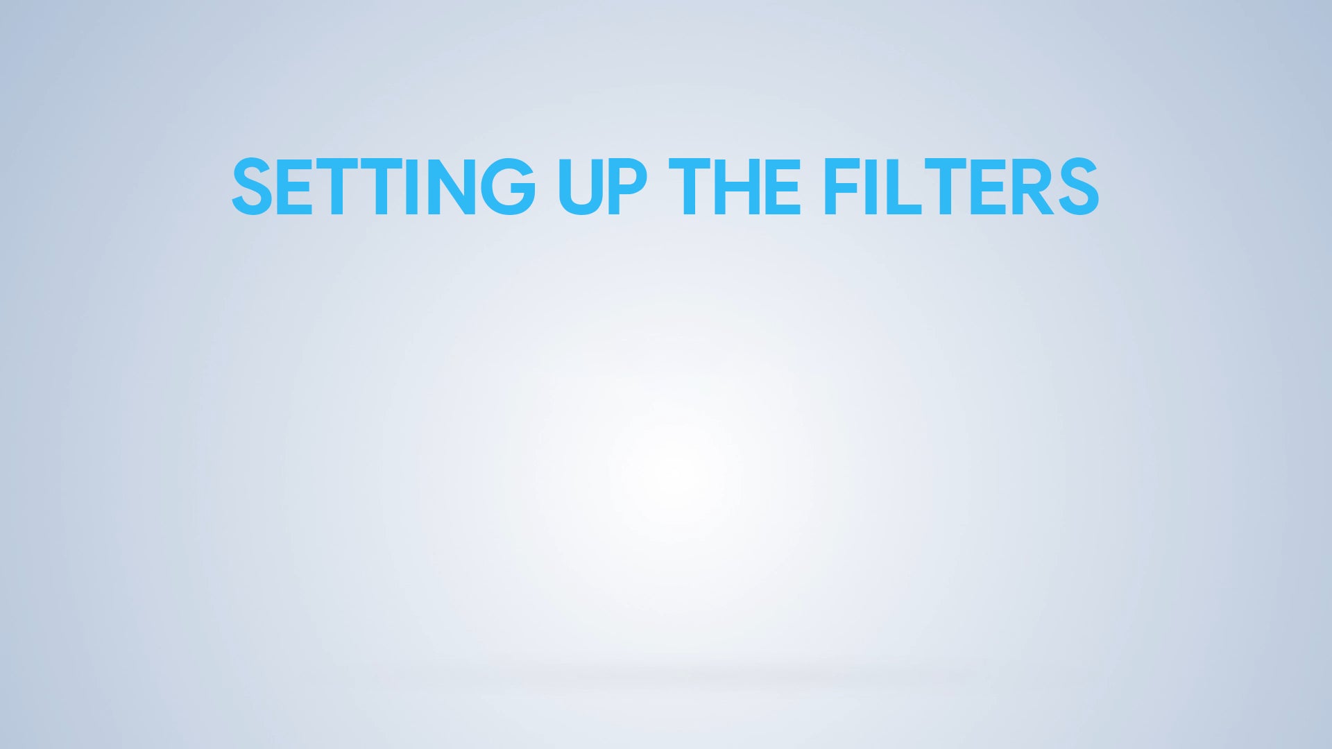 how to install filters theWell 2