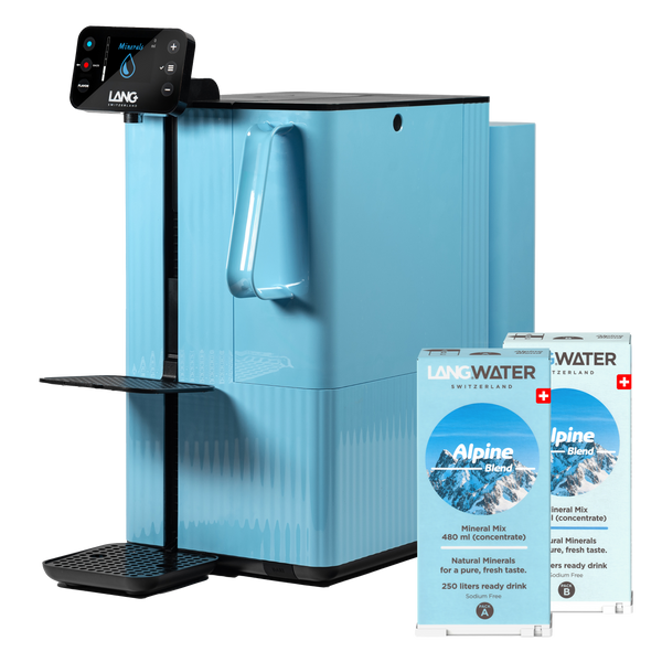 Reverse Osmosis Water Filter with Minerals - TheWell 2 Starter Kit  (UK)