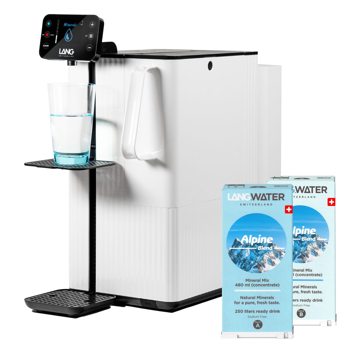 Reverse Osmosis Water Filter with Minerals - TheWell 2 Starter Kit  (UK)