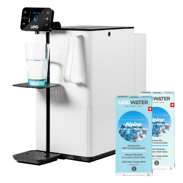 Reverse Osmosis Water Filter with Minerals - TheWell 2 Starter Kit  (UK)