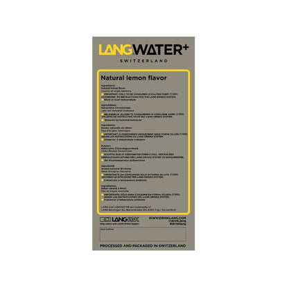 Langwater+ Lemon Flavour Langpak (UK)