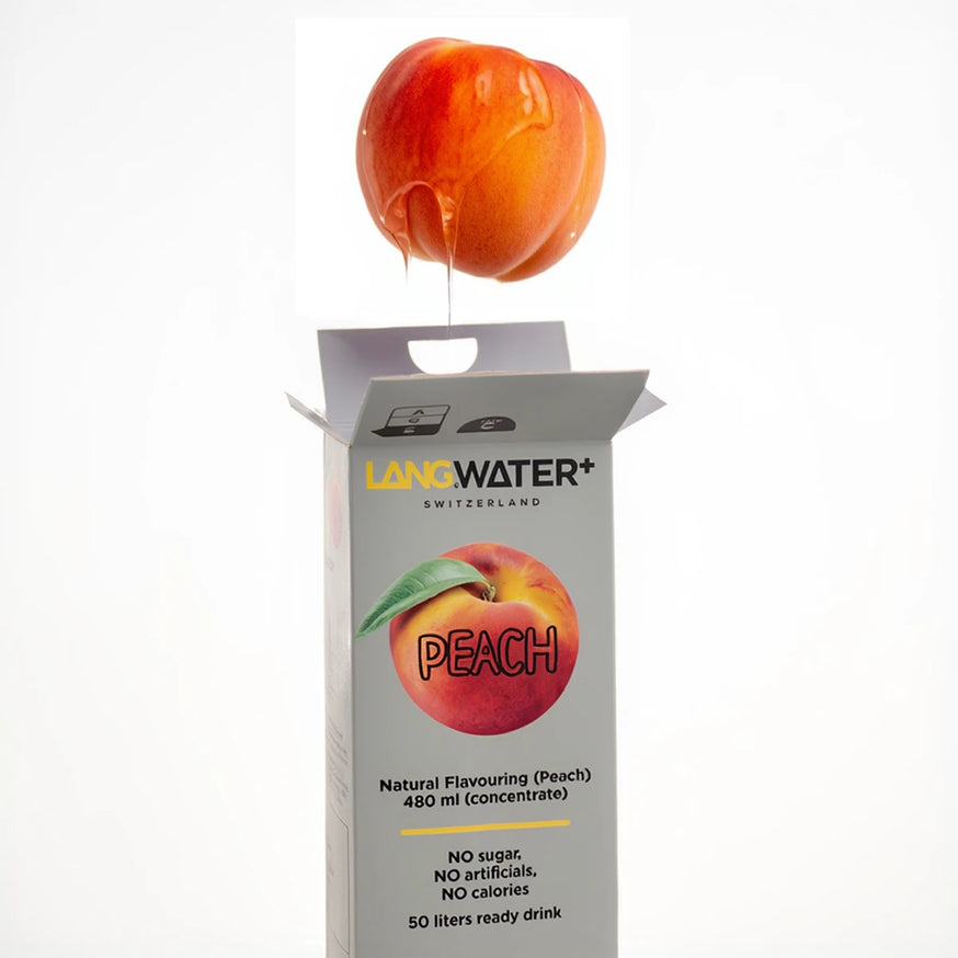 Langwater+ Peach Flavour Langpak (UK)