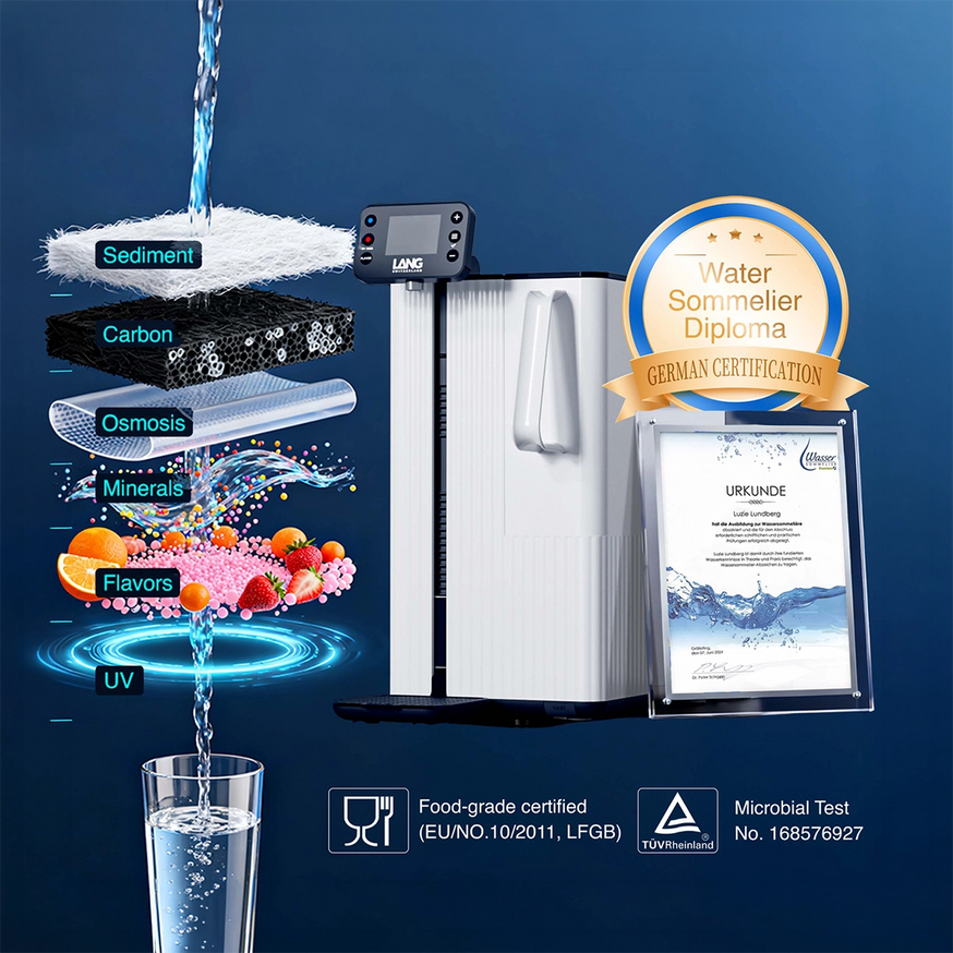 Reverse Osmosis Water Filter with Minerals - TheWell 2 Starter Kit  (UK)