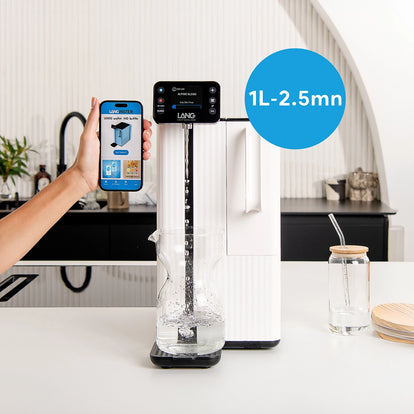 Countertop Reverse Osmosis filter with Minerals & Lemon Flavour - TheWell 2 Starter Kit  (UK)