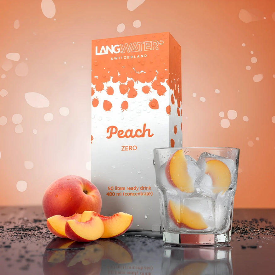 LANGWATER+ Peach Zero - Sweet flavour pack (Uk)