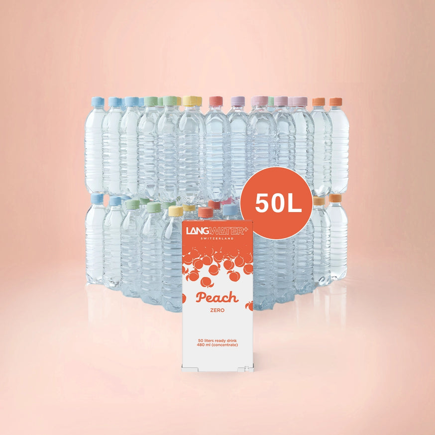 LANGWATER+ Peach Zero - Sweet flavour pack (Uk)