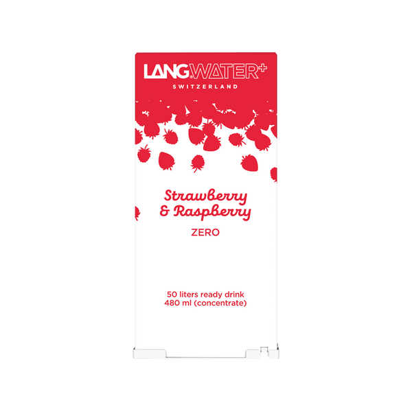 LANGWATER+ StrawberryRaspberry Zero - Sweet flavour pack (UK)
