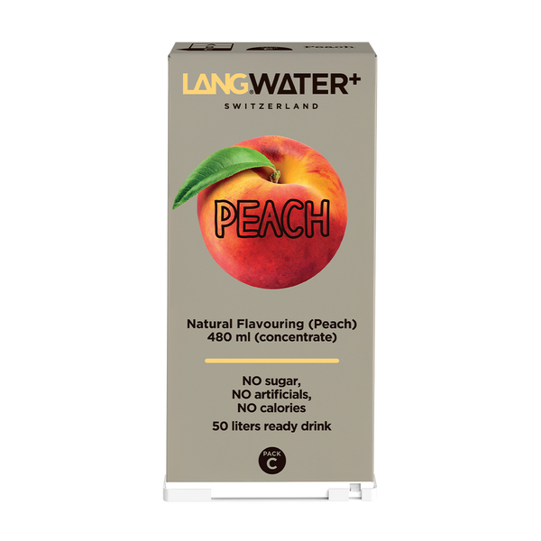 Langwater+ Peach Flavour Langpak (UK)